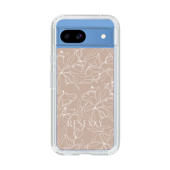 Slim Protection Case［ RESEXXY - Flower - Beige ］