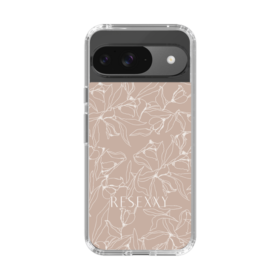 Slim Protection Case［ RESEXXY - Flower - Beige ］
