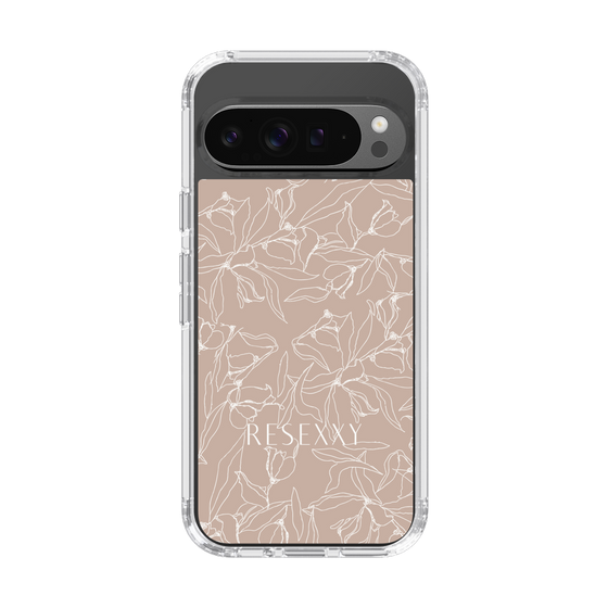 Slim Protection Case［ RESEXXY - Flower - Beige ］