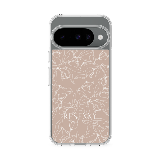 Slim Protection Case［ RESEXXY - Flower - Beige ］
