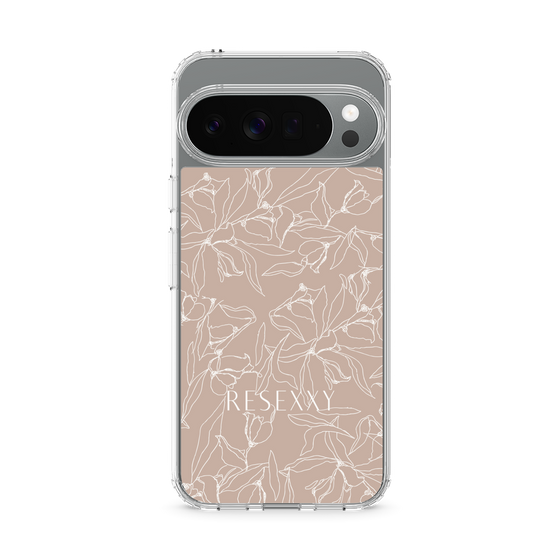 Slim Protection Case［ RESEXXY - Flower - Beige ］