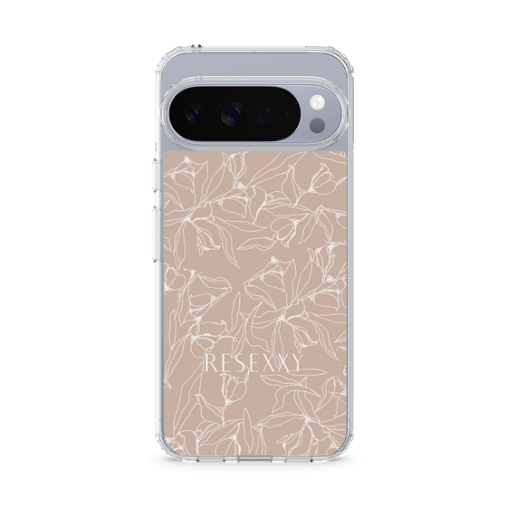 Slim Protection Case［ RESEXXY - Flower - Beige ］