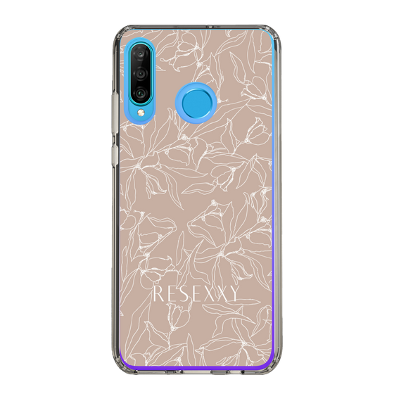 Slim Protection Case［ RESEXXY - Flower - Beige ］