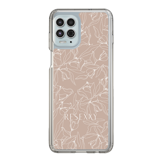 Slim Protection Case［ RESEXXY - Flower - Beige ］