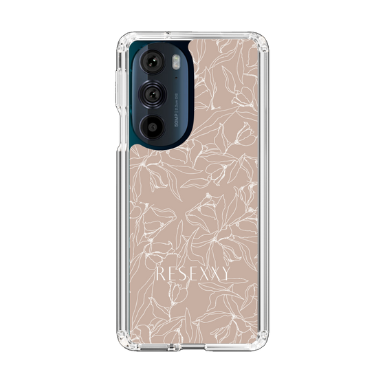 Slim Protection Case［ RESEXXY - Flower - Beige ］