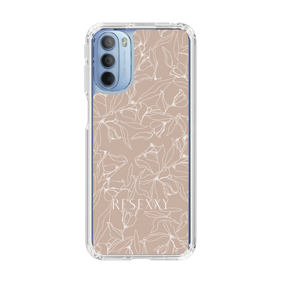 Slim Protection Case［ RESEXXY - Flower - Beige ］
