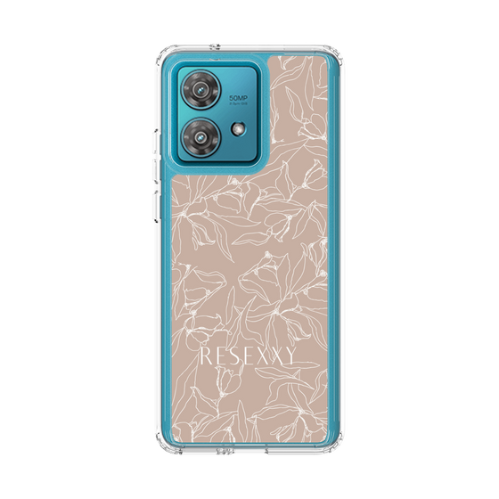 Slim Protection Case［ RESEXXY - Flower - Beige ］