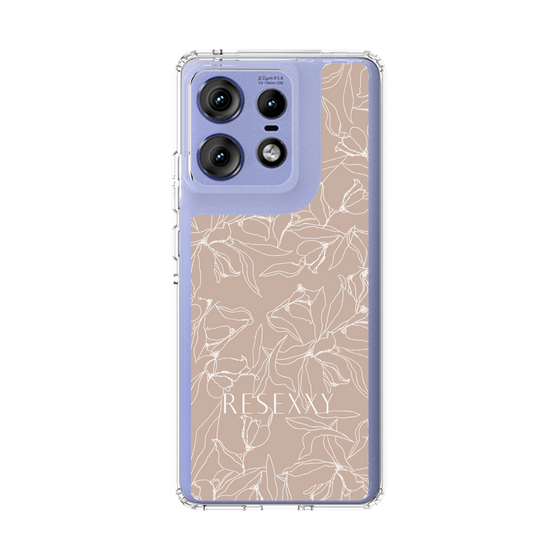 Slim Protection Case［ RESEXXY - Flower - Beige ］