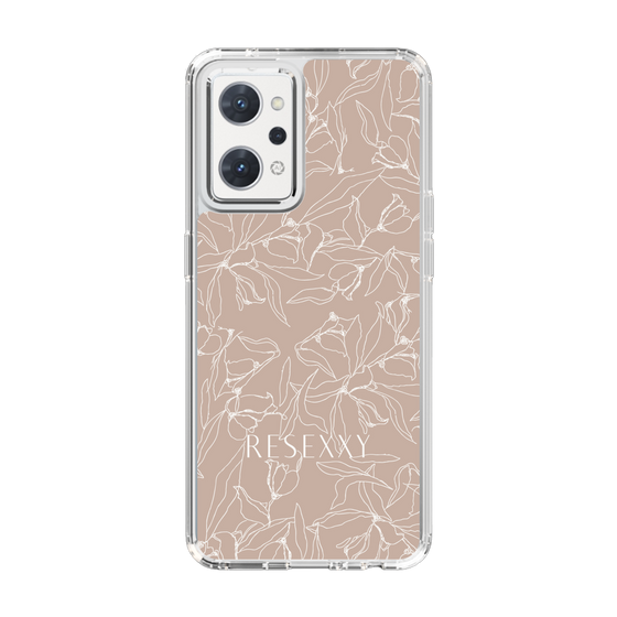 Slim Protection Case［ RESEXXY - Flower - Beige ］