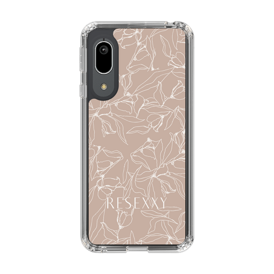 Slim Protection Case［ RESEXXY - Flower - Beige ］