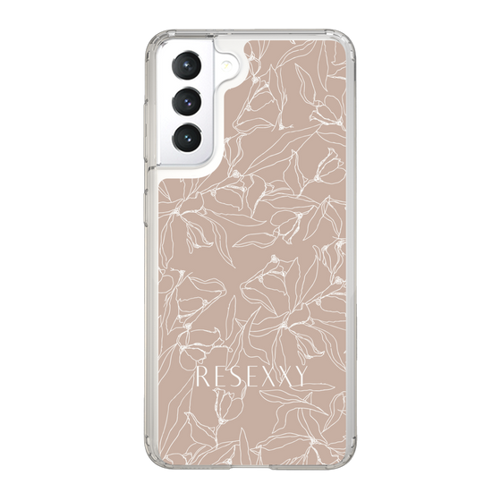 Slim Protection Case［ RESEXXY - Flower - Beige ］