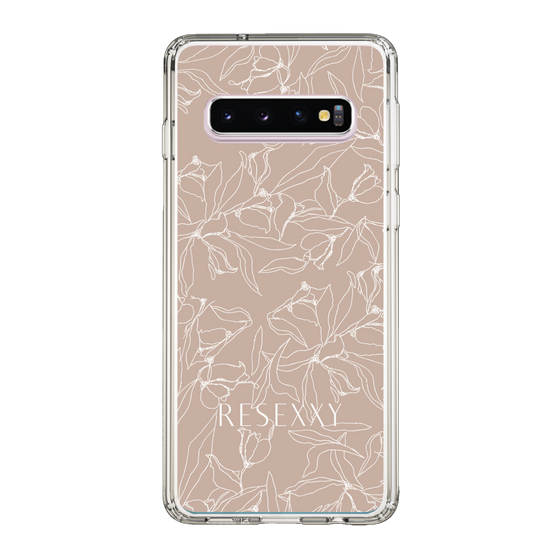 Slim Protection Case［ RESEXXY - Flower - Beige ］
