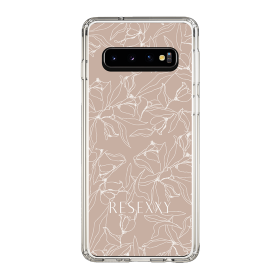 Slim Protection Case［ RESEXXY - Flower - Beige ］