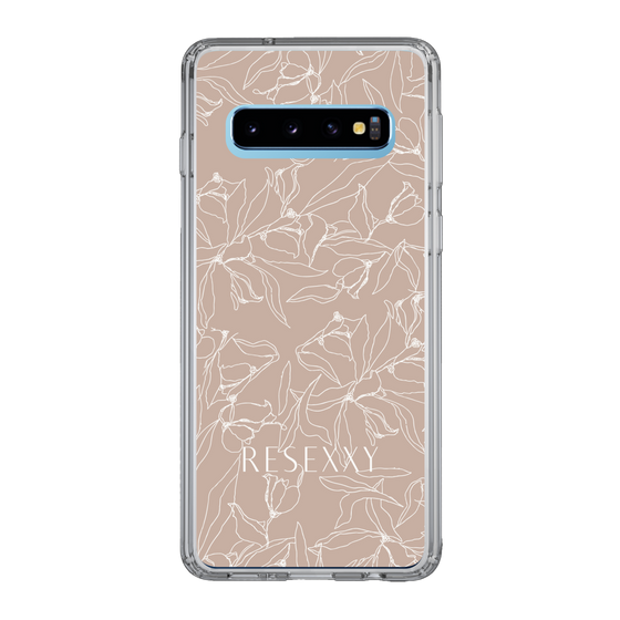 Slim Protection Case［ RESEXXY - Flower - Beige ］