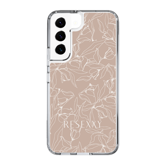Slim Protection Case［ RESEXXY - Flower - Beige ］