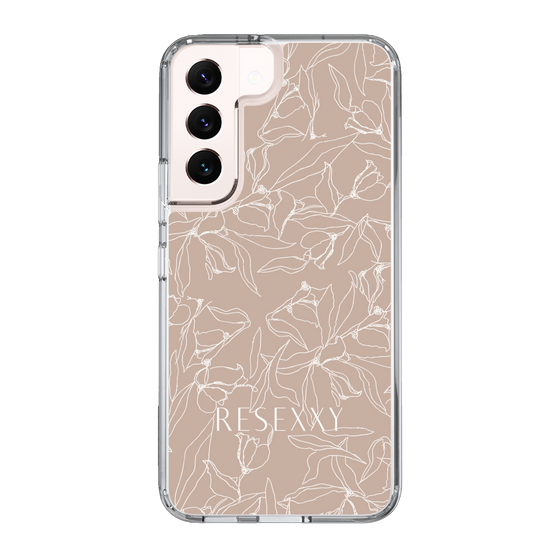 Slim Protection Case［ RESEXXY - Flower - Beige ］