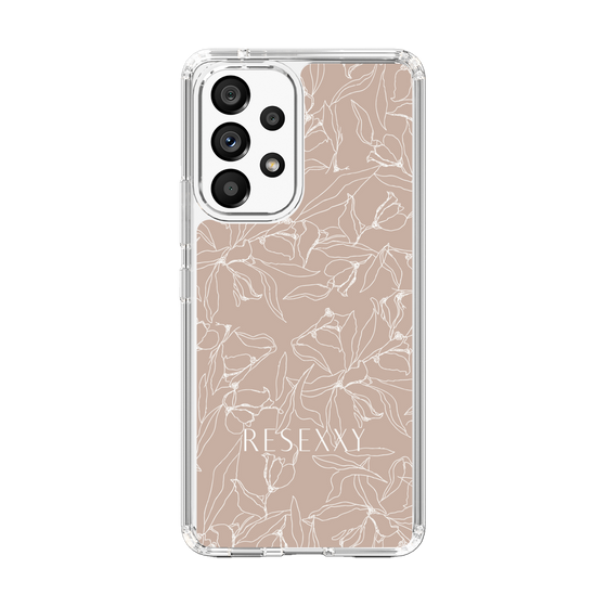 Slim Protection Case［ RESEXXY - Flower - Beige ］