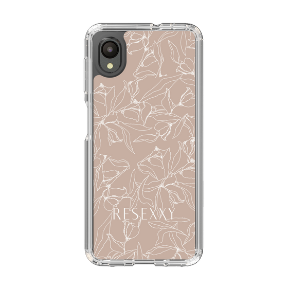 Slim Protection Case［ RESEXXY - Flower - Beige ］