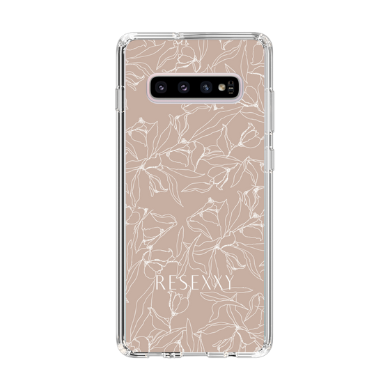 Slim Protection Case［ RESEXXY - Flower - Beige ］