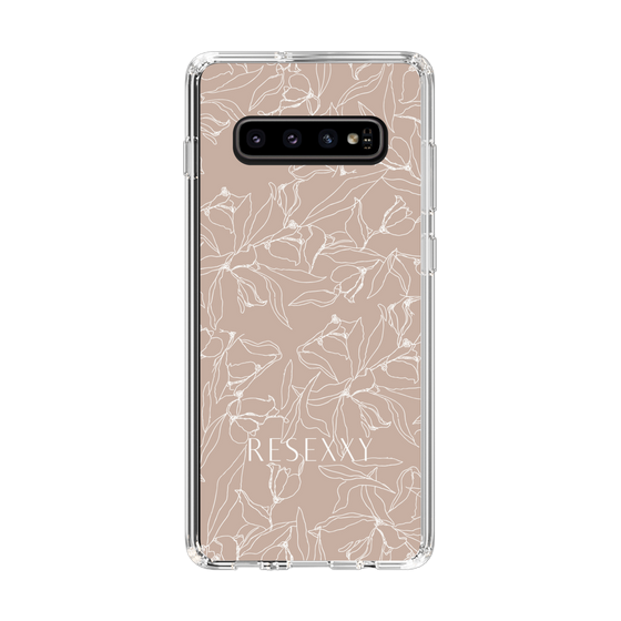 Slim Protection Case［ RESEXXY - Flower - Beige ］