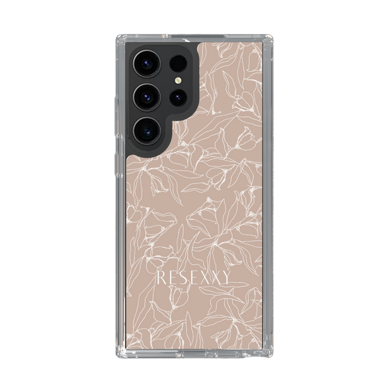 Slim Protection Case［ RESEXXY - Flower - Beige ］