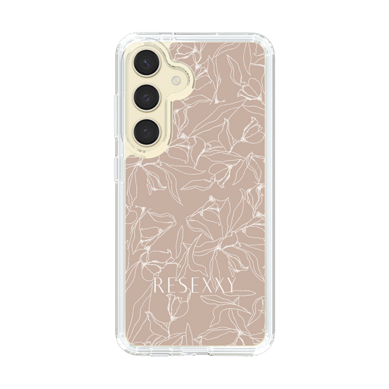 Slim Protection Case［ RESEXXY - Flower - Beige ］