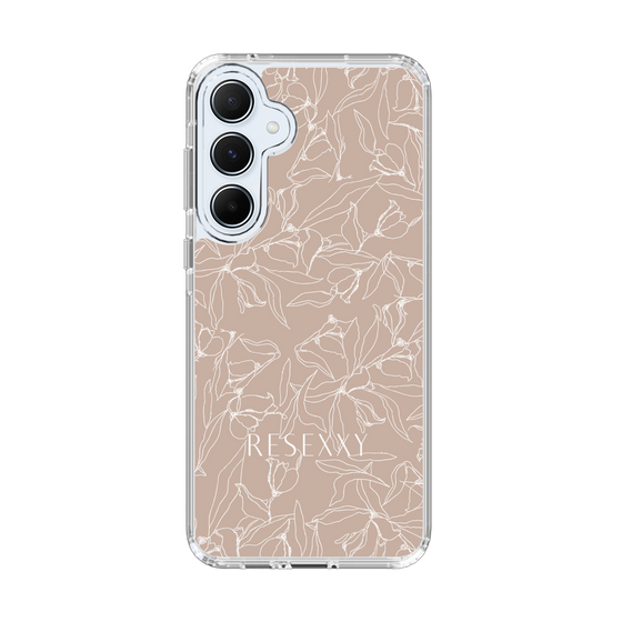 Slim Protection Case［ RESEXXY - Flower - Beige ］
