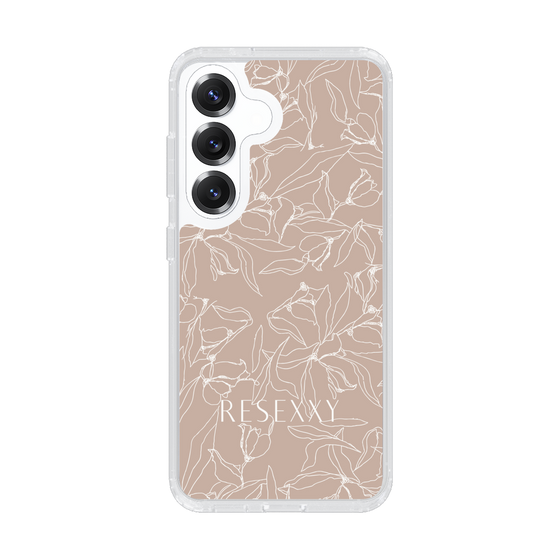 Slim Protection Case［ RESEXXY - Flower - Beige ］