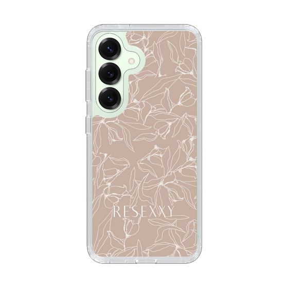 Slim Protection Case［ RESEXXY - Flower - Beige ］