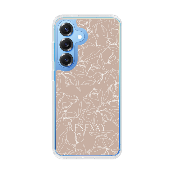 Slim Protection Case［ RESEXXY - Flower - Beige ］