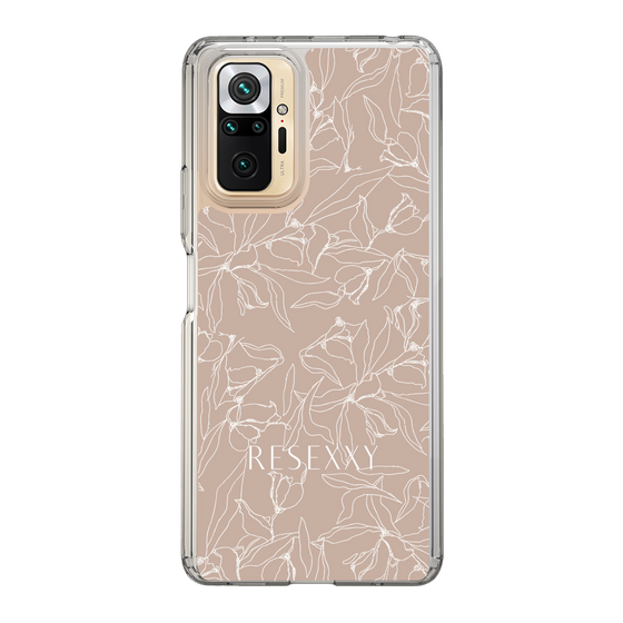 Slim Protection Case［ RESEXXY - Flower - Beige ］