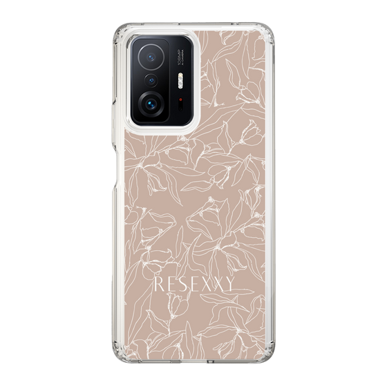 Slim Protection Case［ RESEXXY - Flower - Beige ］