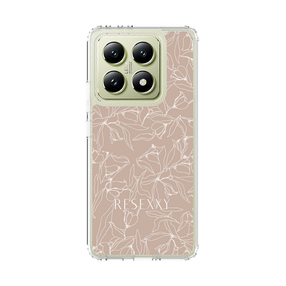 Slim Protection Case［ RESEXXY - Flower - Beige ］