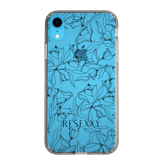Slim Protection Case［ RESEXXY - Flower - Clear ］