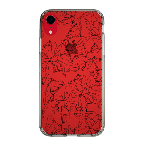 Slim Protection Case［ RESEXXY - Flower - Clear ］