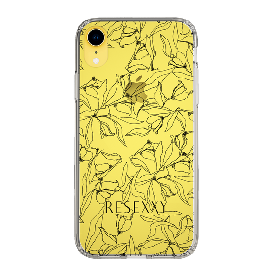Slim Protection Case［ RESEXXY - Flower - Clear ］