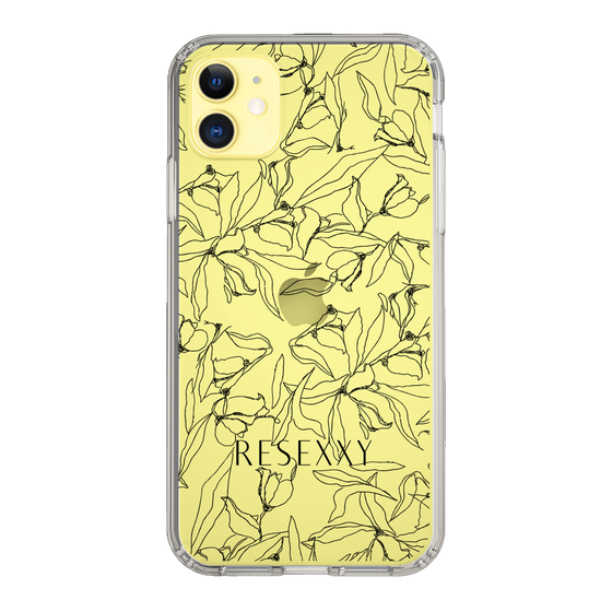 Slim Protection Case［ RESEXXY - Flower - Clear ］