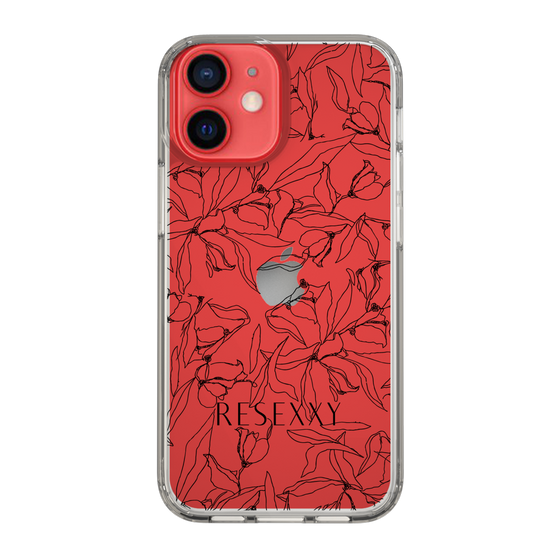 Slim Protection Case［ RESEXXY - Flower - Clear ］