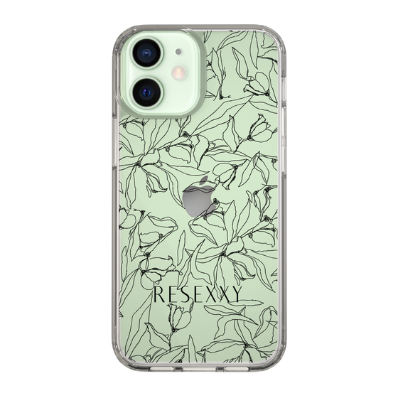 Slim Protection Case［ RESEXXY - Flower - Clear ］