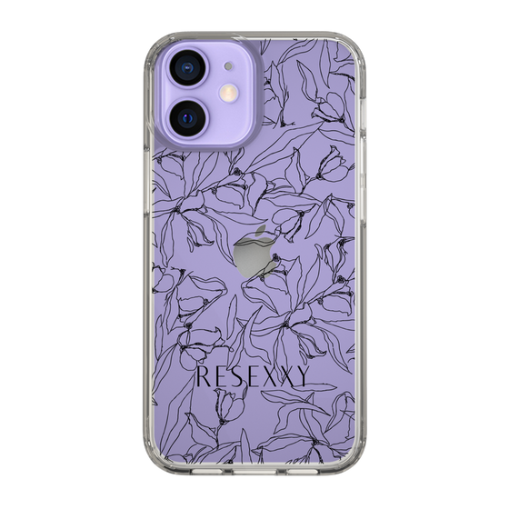 Slim Protection Case［ RESEXXY - Flower - Clear ］