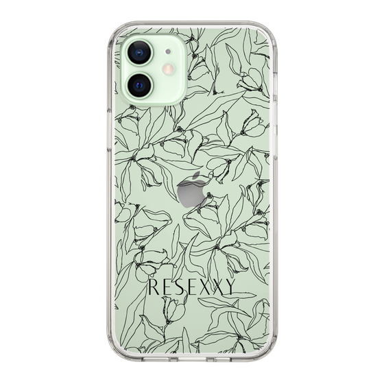 Slim Protection Case［ RESEXXY - Flower - Clear ］