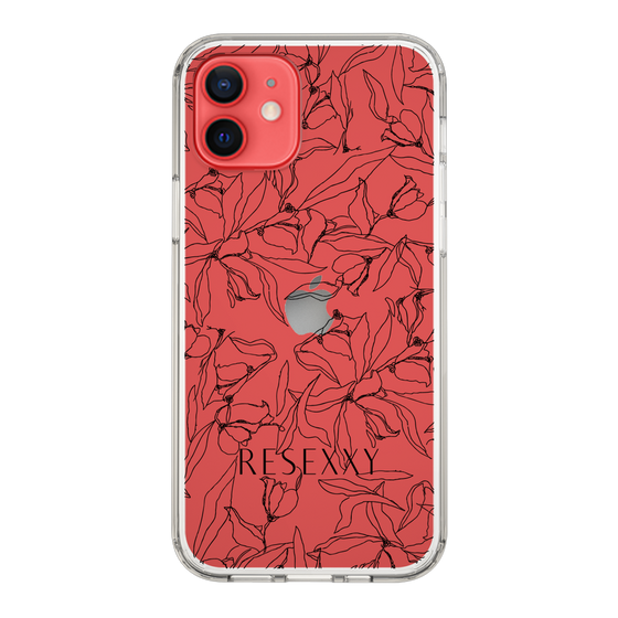 Slim Protection Case［ RESEXXY - Flower - Clear ］