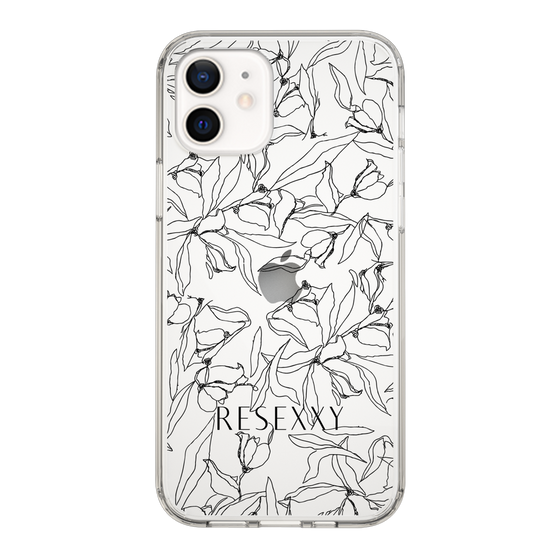 Slim Protection Case［ RESEXXY - Flower - Clear ］