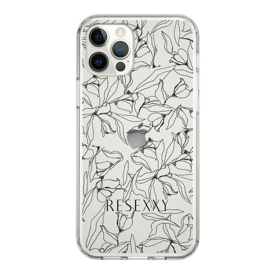 Slim Protection Case［ RESEXXY - Flower - Clear ］