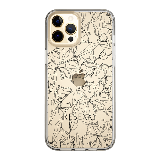 Slim Protection Case［ RESEXXY - Flower - Clear ］