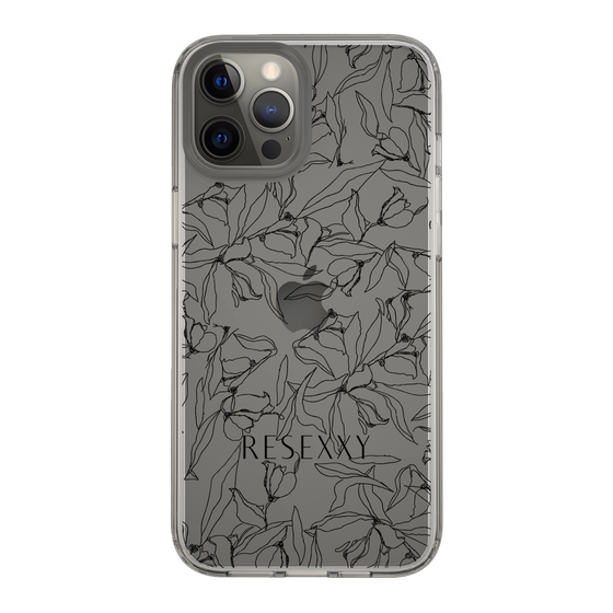 Slim Protection Case［ RESEXXY - Flower - Clear ］