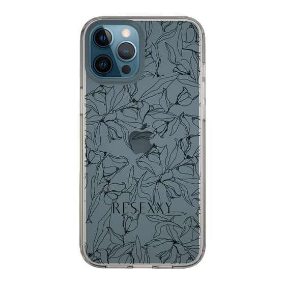 Slim Protection Case［ RESEXXY - Flower - Clear ］