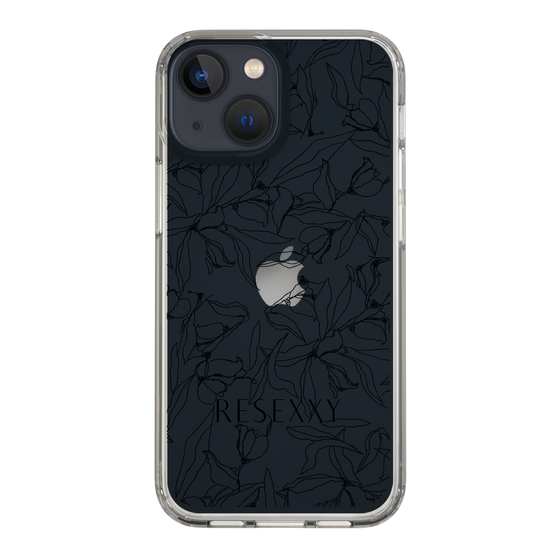 Slim Protection Case［ RESEXXY - Flower - Clear ］