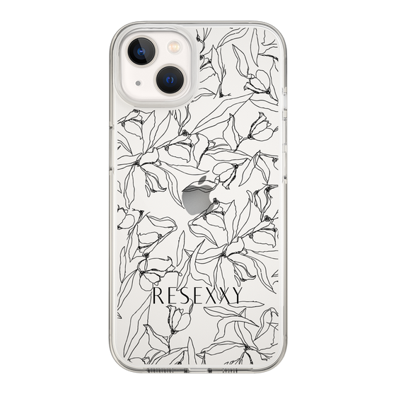 Slim Protection Case［ RESEXXY - Flower - Clear ］
