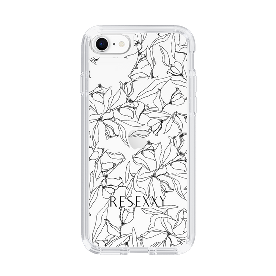 Slim Protection Case［ RESEXXY - Flower - Clear ］